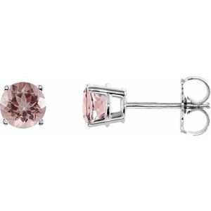 14k-white-gold-5-mm-natural-pink-morganite-earrings