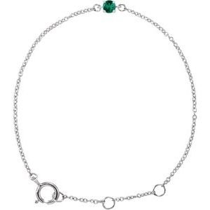 14k-white-gold-imitation-emerald-youth-birthstone-4-1-2-5-1-2-bracelet