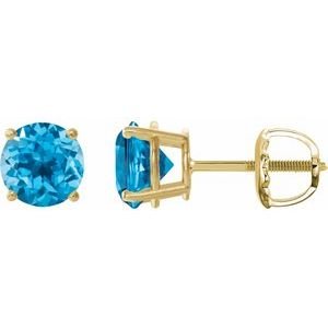 14k-yellow-gold-8-mm-natural-swiss-blue-topaz-earrings-2