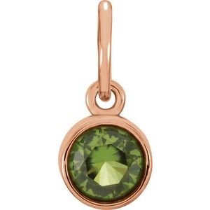 14k-rose-gold-posh-mommy-imitation-peridot-charm-pendant