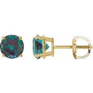 14k-yellow-gold-6-mm-lab-grown-alexandrite-earrings-3