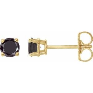 14k-yellow-gold-1-2-ctw-natural-black-diamond-earrings