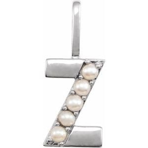 14k-white-gold-cultured-white-freshwater-pearl-initial-z-charm-pendant