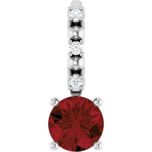 platinum-imitation-mozambique-garnet-01-ctw-natural-diamond-charm-pendant