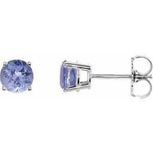 14k-white-gold-5-mm-natural-tanzanite-earrings