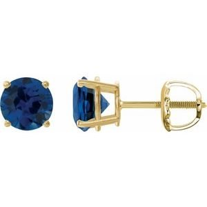 14k-yellow-gold-6-mm-lab-grown-blue-sapphire-earrings-3