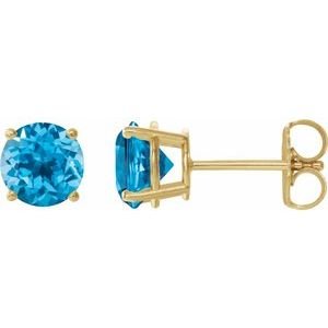 14k-yellow-gold-8-mm-natural-swiss-blue-topaz-earrings-3