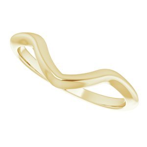 14K Yellow Gold Matching Band