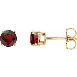14k-yellow-gold-5-mm-natural-mozambique-garnet-earrings