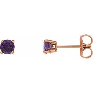 14k-rose-gold-4-mm-natural-amethyst-earrings