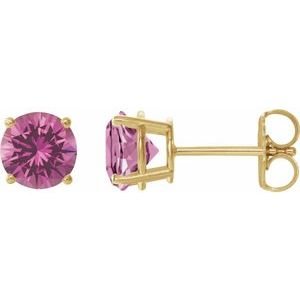 14k-yellow-gold-8-mm-lab-grown-pink-sapphire-earrings-3