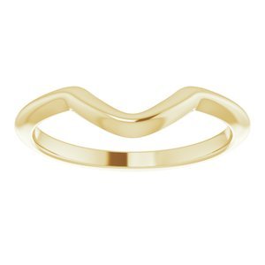 14K Yellow Gold Matching Band