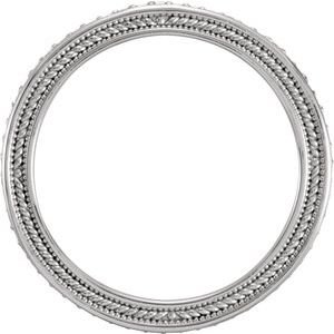 Platinum 1/4 CTW Natural Diamond Eternity Band