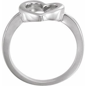 Sterling Silver Heart Ring